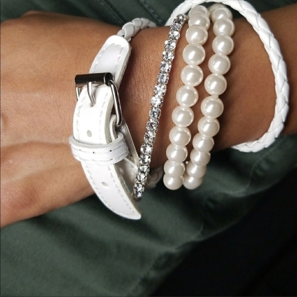 Bohemian White Bracelet
